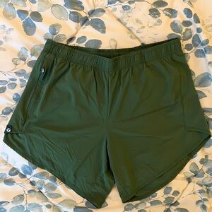 Oiselle Long Flyout Shorts